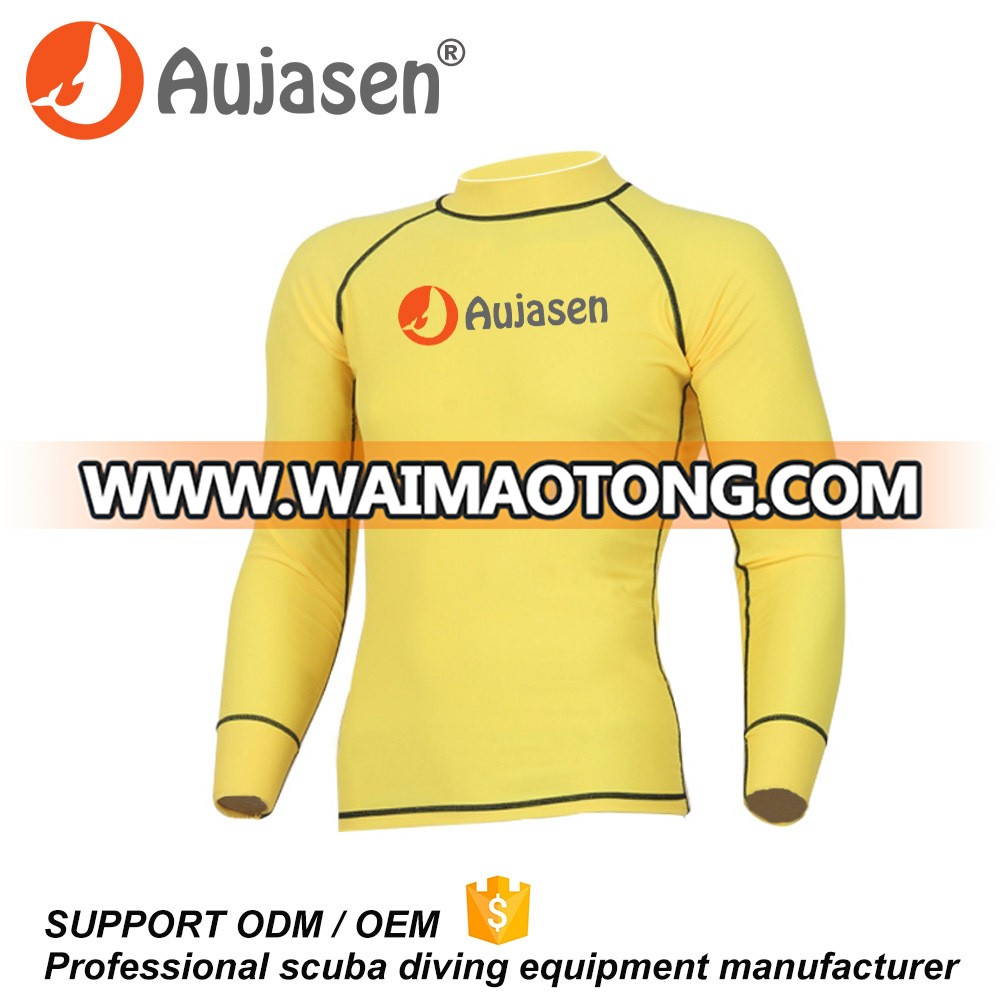 Manufacture lycra mm rash guard for men